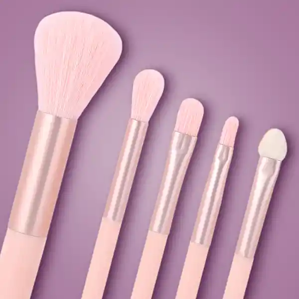 Juego de Brochas Para Maquillaje Portátiles Serie Miniso