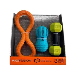 Max Fusion Set de Juguetes Para Perros Hechos Con Nike Grind