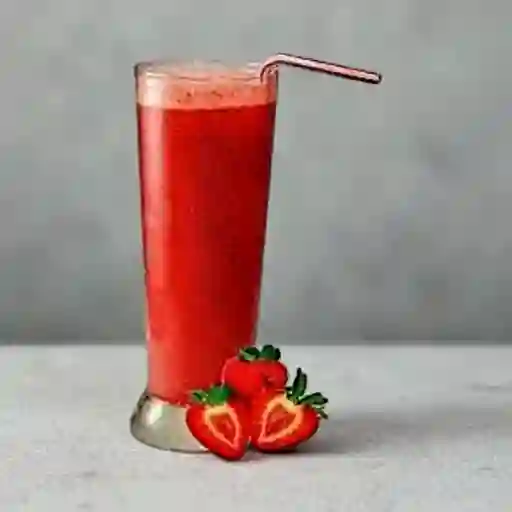 Jugo de Fresa en Leche