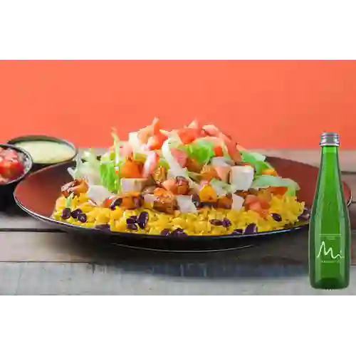 Combo Chop Tropical Grande + Agua O Coca Cola