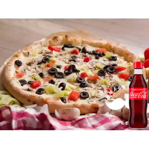 Combo Vegetariana Especial +Cocacola Orig 350ml