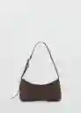 Bolso P Cowgirl Marrón Talla 99 Mujer Mango