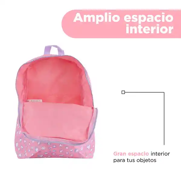 Maleta Básica Estampado Leopardo Rosa y Lila Miniso