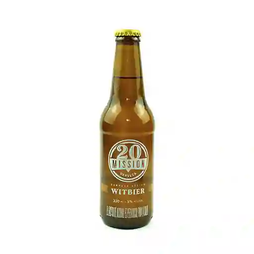 20 Mission Cerveza Artesanal Witbier