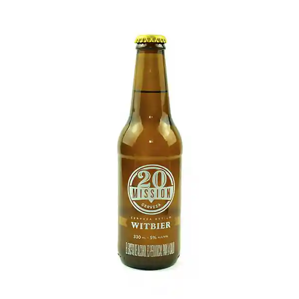 20 Mission Cerveza Artesanal Witbier