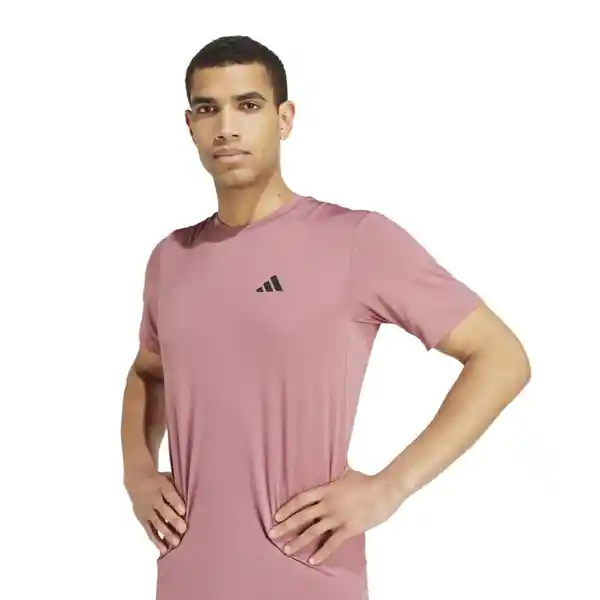 Adidas Camiseta Tr-es Stretch Para Hombre Rojo Talla L