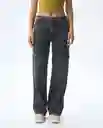 Jean Mujer Negro Talla 10 331G900_NEG194004 Americanino