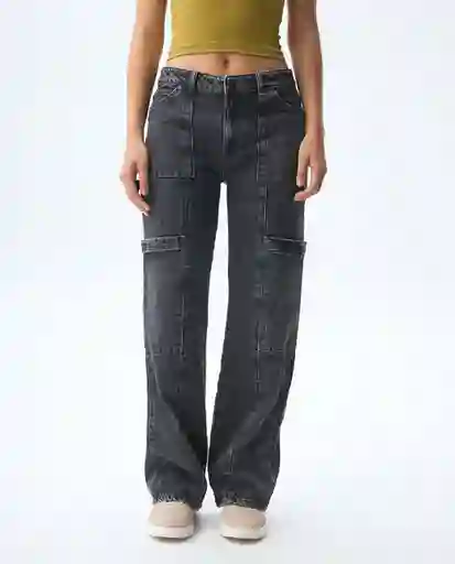 Jean Mujer Negro Talla 10 331G900_NEG194004 Americanino
