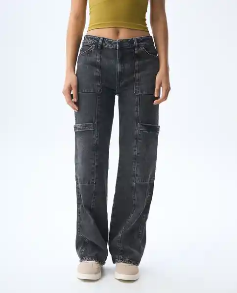 Jean Mujer Negro Talla 10 331G900_NEG194004 Americanino