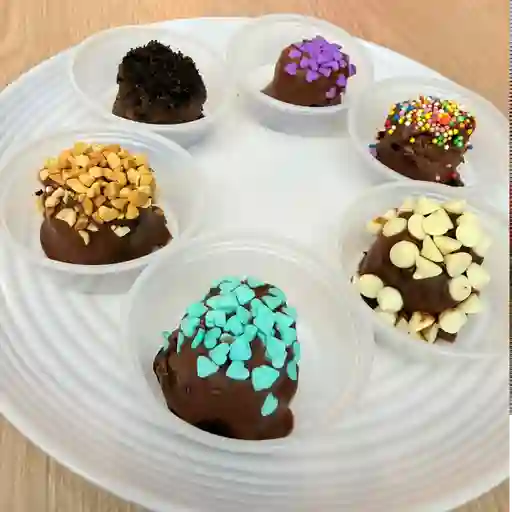 Caja de 6 trufas decoradas