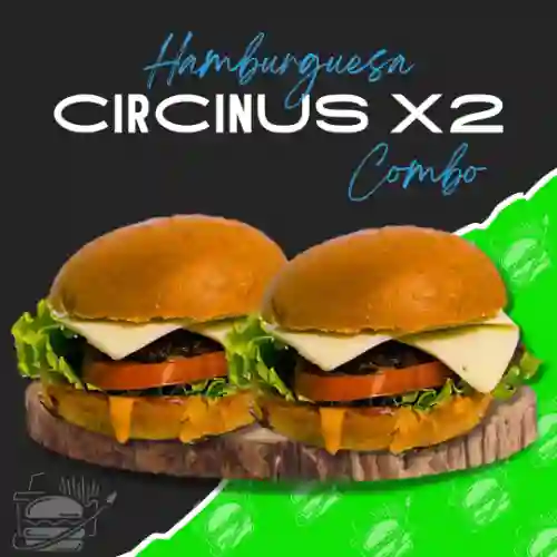 Pareja X2 Hamburguesa Circinus