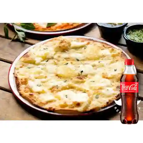 Combo Pizza D la Casa - Cubana +Cocacola Orig 400ml