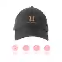 Gorra Serie Harry Potter Hogwarts Gris Miniso