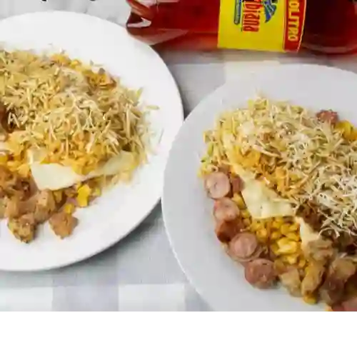 Pareja Mazorcas Especiales+gaseosa 1 Lt