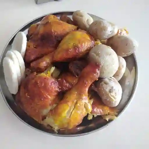 1 Pollo 1/2 Asado