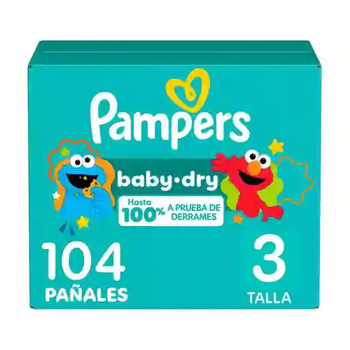 Pampers Pañal Baby-Dry Etapa 3