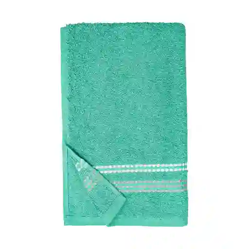 Toalla Baño Cenefa Turquesa