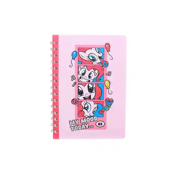Cuaderno Argollado Pinky Pie Serie my Little Pony Miniso
