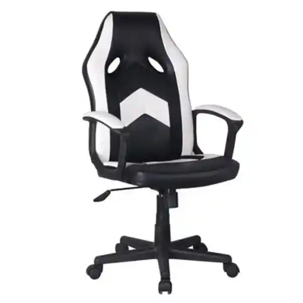 Silla Gaming Chair Capricornus Black White