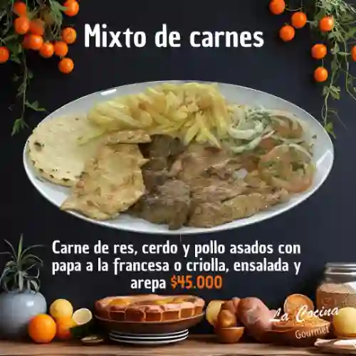 Mixto de Carnes
