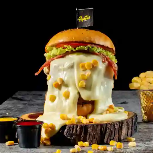 Hamburguesa Clásica 3/4 de Libra