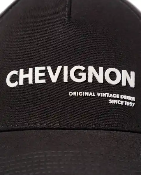 Gorra Vintage Den Negro Sombrio Ultraoscuro S Chevignon