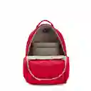 Kipling Morral Seoul Para Mujer Color Rojo