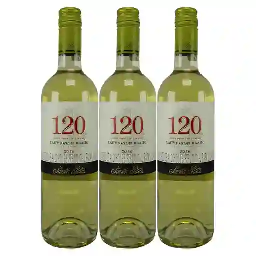 Vino Santa Rita 120 Sauvignon Blanco X750 Ml 2X3