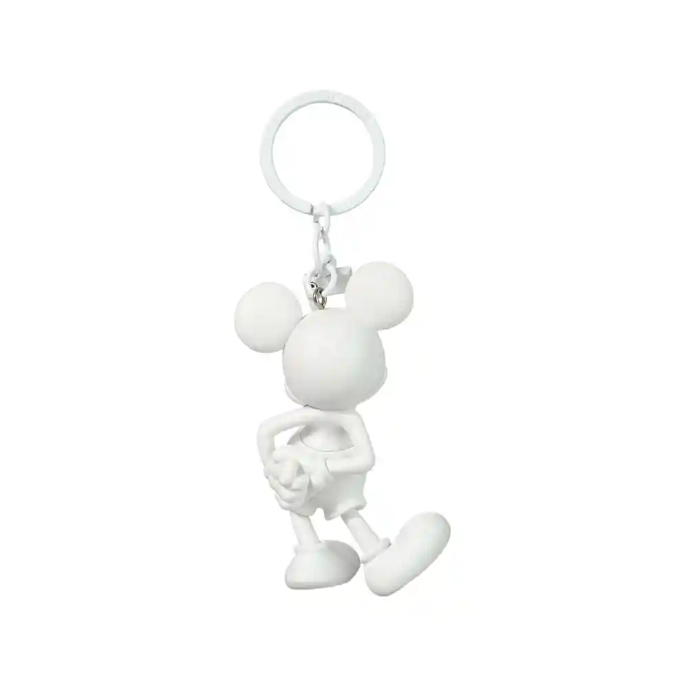 Disney Llavero Colección Mickey Mouse 3D Blanco