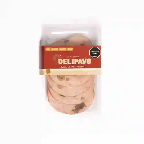 Rollo de pavo relleno x 250gr