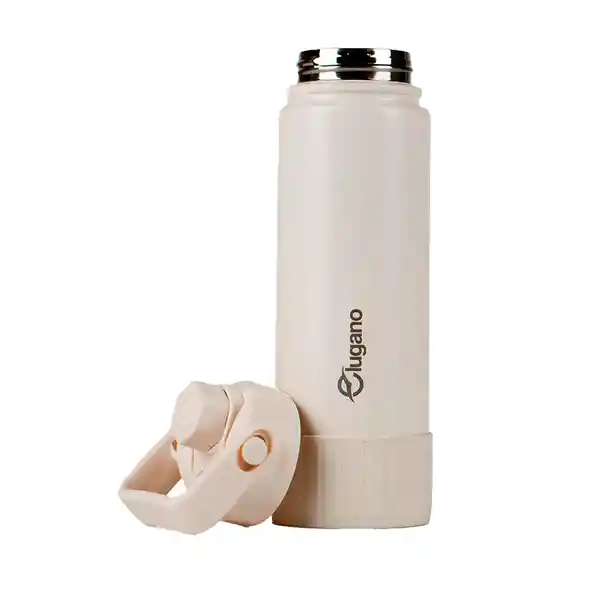 Lugano Botella Frost Crema Acero Inoxidable 720 mL Lv120C-Yd64