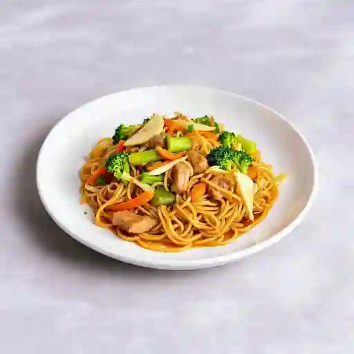 Lo Mein Con Cerdo