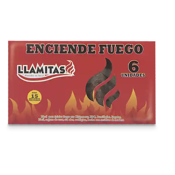 Llamita Enciende Fuego S Ecologico 6U