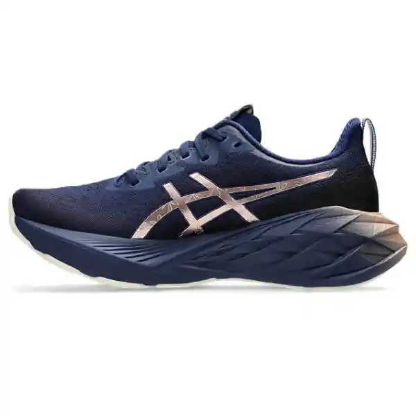 Asics Zapatos Novablast 4 Platinum Mujer Azul 8 1012B739-400