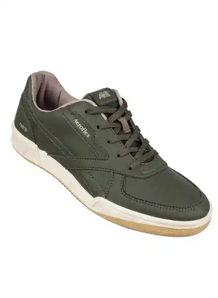 Tenis Hombre Verde Talla 40