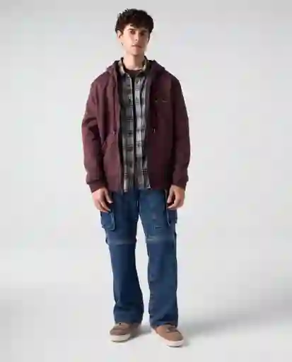 Buzo Hombre Morado Talla M 882G002_MOR191621 Americanino