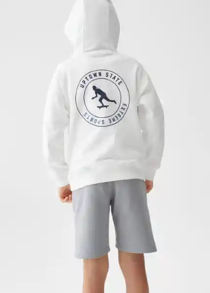 Buzo Sudadera Extreme Off White Talla 08 Niños Mango