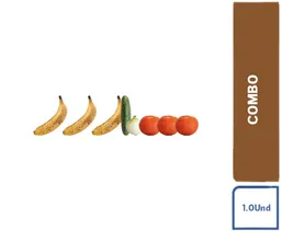 Combo Banano EC110 gr + Cebolla Cabezona Blanca + Pepino Cohombro EC35