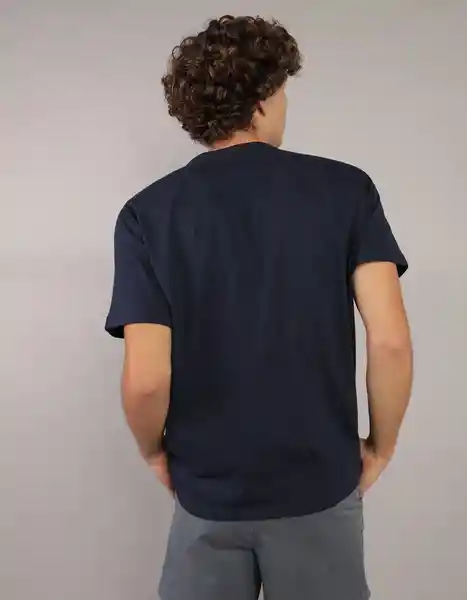 Camiseta Hombre Azul Talla MEDIUM 4290410 American Eagle