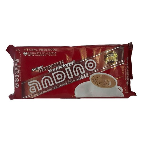 Chocolate Andino Tradicional 500 g