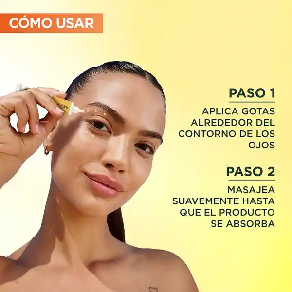Garnier Express Aclara Anti Manchas Vitamina C Crema de Ojos