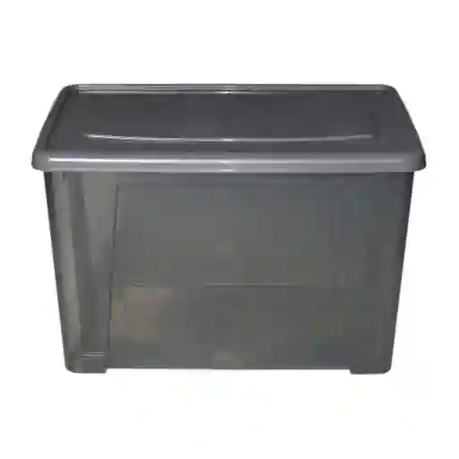 Cotidiana Caja Organizadora Gris 60 L