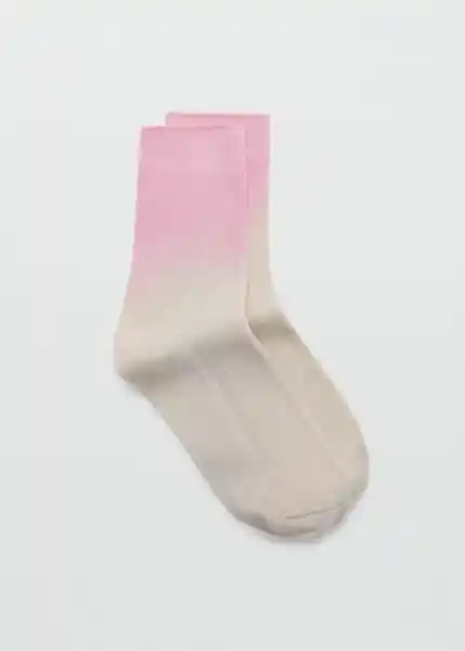 Calcetines Sunset Rosa Talla 99 Mujer Mango