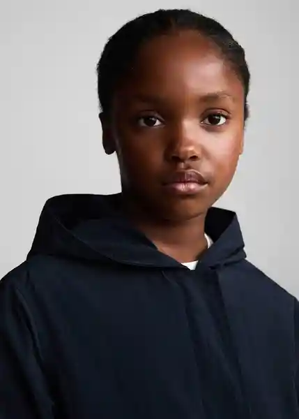 Chaqueta Bania Navy Talla 08 Niños Mango