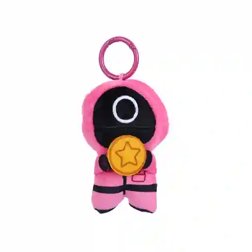 Llavero Guardia Rojo Juego Del Calamar Serie Miniso