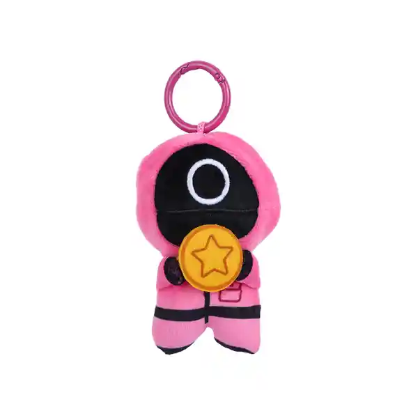 Llavero Guardia Rojo Juego Del Calamar Serie Miniso