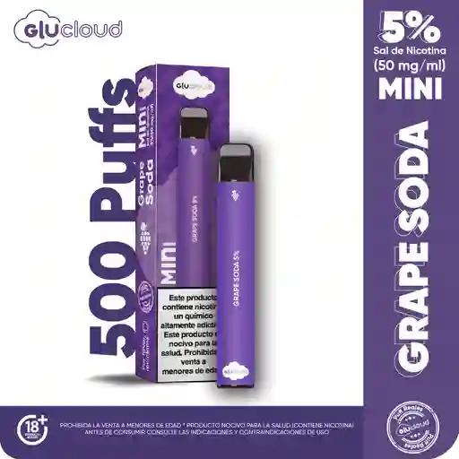 Glucloud Vape Grape Soda Mini / 500 Puff