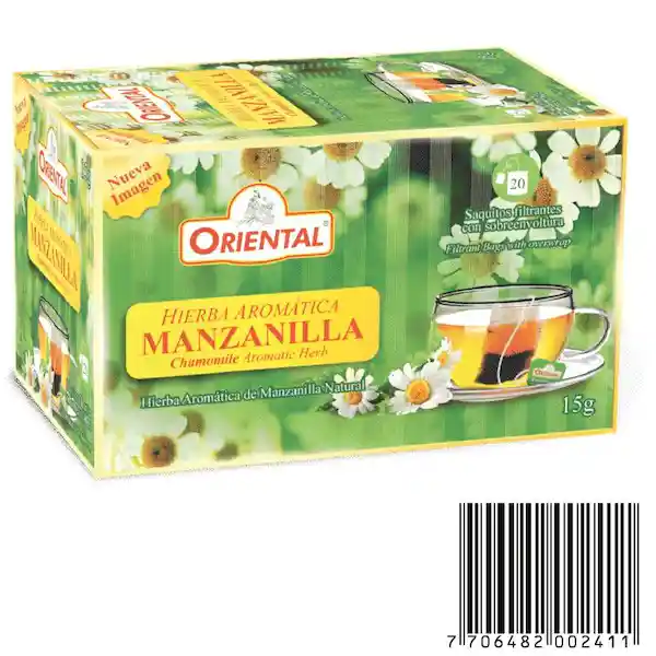 Oriental Té Hierba Aromática Manzanilla