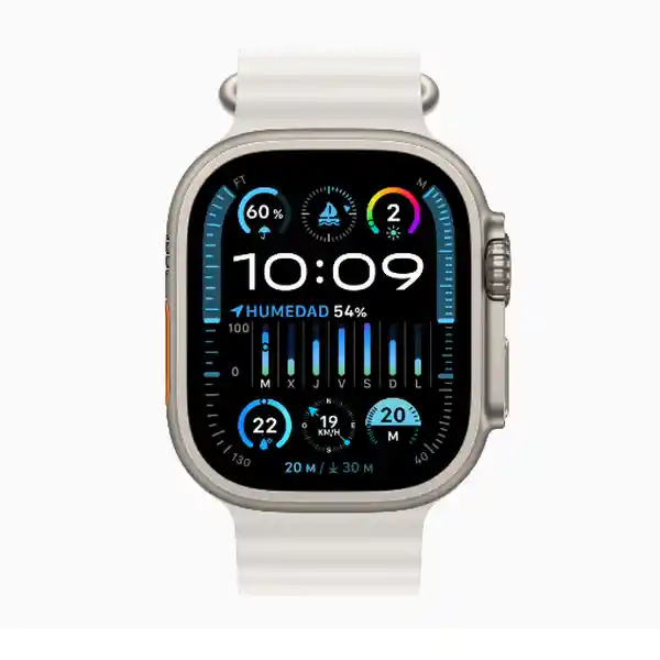 Apple Watch Ultra 2 Correa Ocean Blanca