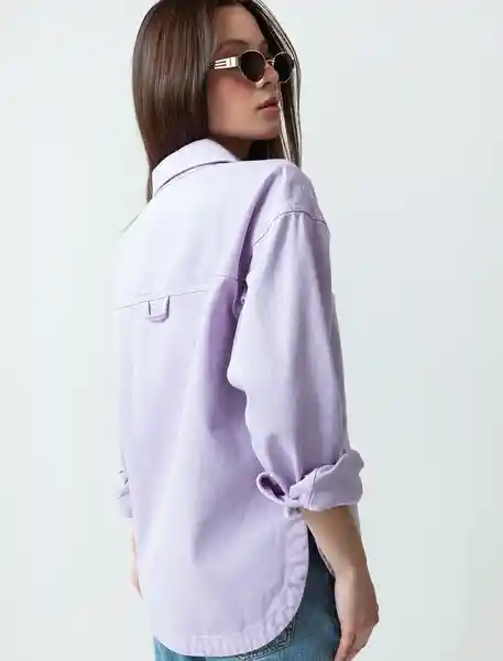 Chaqueta Elba Morado Petalo Claro Cala Talla M 423F380 Naf Naf